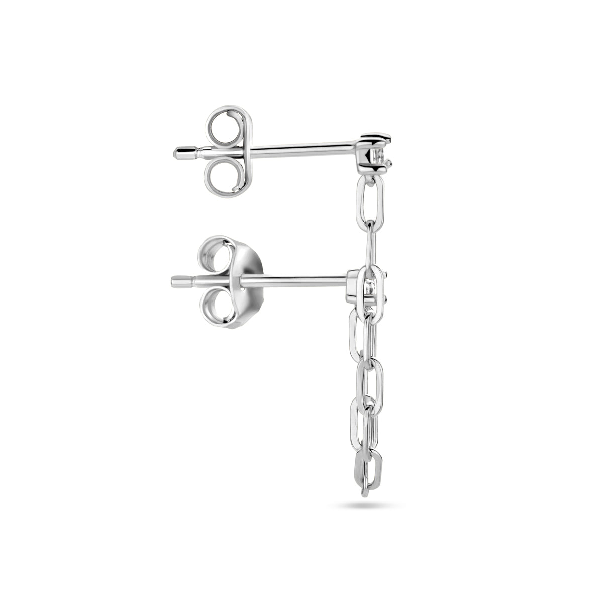 vDam Oorknop Per Stuk Zilver Gerhodineerd 1339109