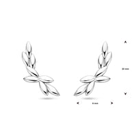 vDam Oorknoppen 20 Mm Zilver Gerhodineerd 1339119