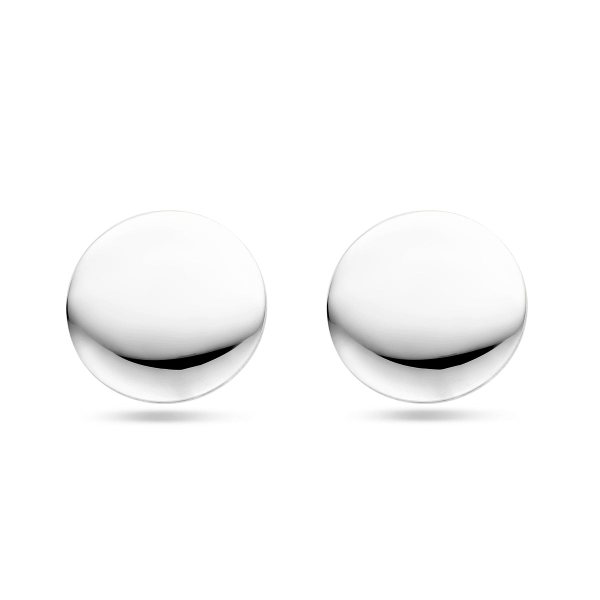 vDam Oorknoppen 23 Mm Zilver Gerhodineerd 1340519