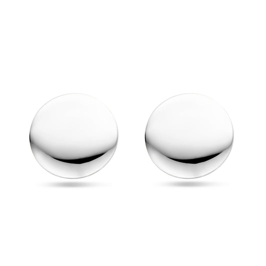 vDam Oorknoppen 23 Mm Zilver Gerhodineerd 1340519