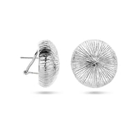 vDam Oorknoppen  25 Mm Zilver Gerhodineerd 1339680