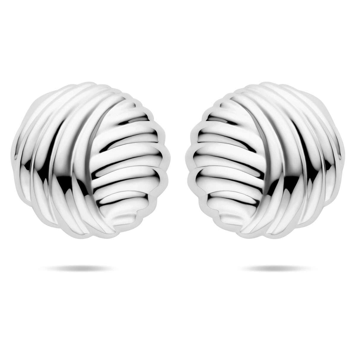 vDam Oorknoppen 35 Mm Zilver Gerhodineerd 1339288