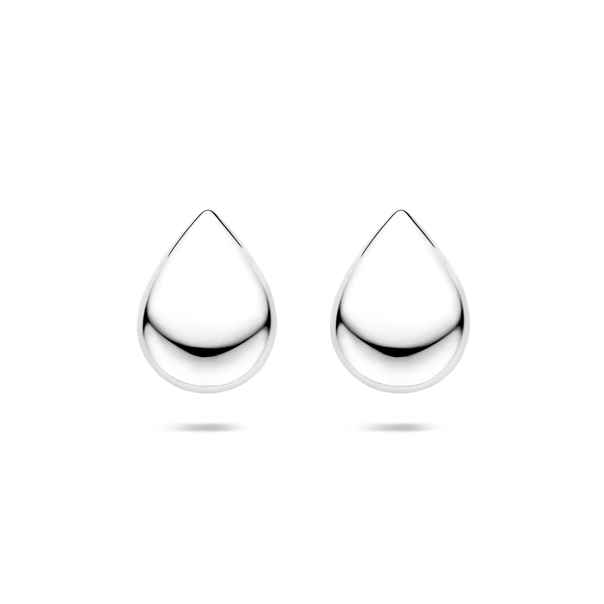 vDam Oorknoppen Druppel 18,5 Mm Zilver Gerhodineerd 1340863