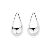 vDam Oorknoppen Druppel 20 Mm Zilver Gerhodineerd 1338800