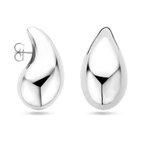 vDam Oorknoppen Druppel Zilver Gerhodineerd 1338988