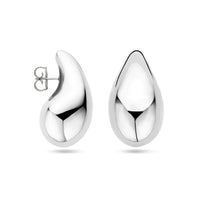 vDam Oorknoppen Druppel Zilver Gerhodineerd 1338989