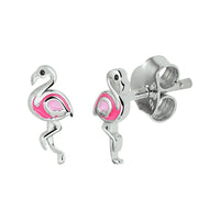 vDam Oorknoppen Flamingo Zilver Gerhodineerd 1328938