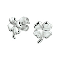 vDam Oorknoppen Klaver Zilver Gerhodineerd 1328892