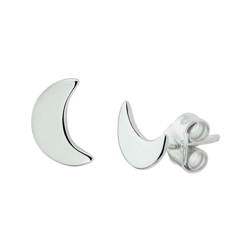 vDam Oorknoppen Maan Zilver Gerhodineerd 1327348