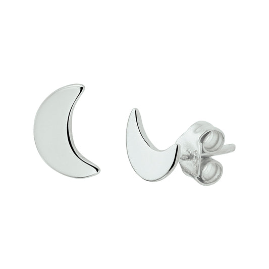 vDam Oorknoppen Maan Zilver Gerhodineerd 1327349