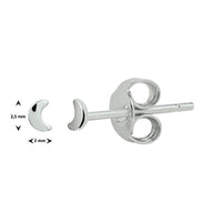 vDam Oorknoppen Maan Zilver Gerhodineerd 1328394