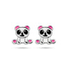 vDam Oorknoppen Panda Zilver Gerhodineerd 1336182