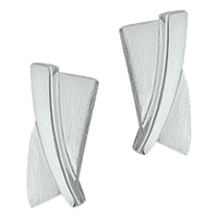 vDam Oorknoppen Poli/mat Zilver Gerhodineerd 1326896