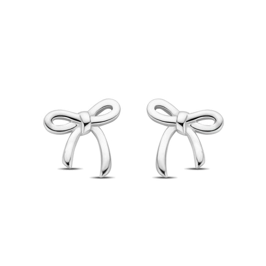 vDam Oorknoppen Strik 10 Mm Zilver Gerhodineerd 1339696