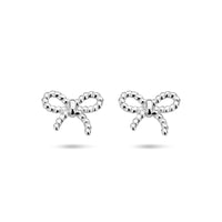 vDam Oorknoppen Strik 6,5 Mm Zilver Gerhodineerd 1340797