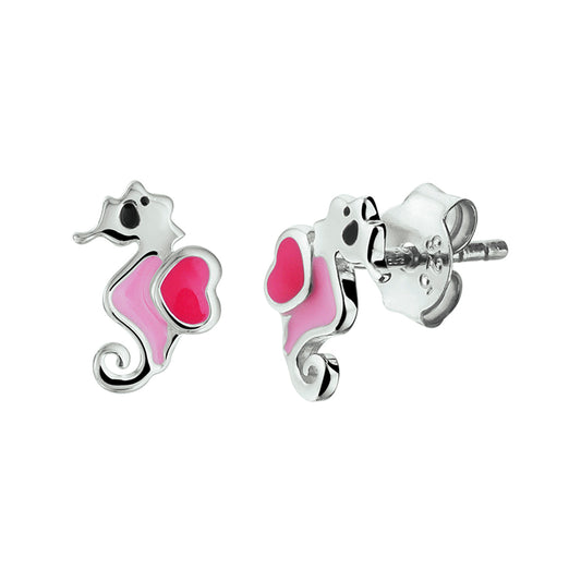 vDam Oorknoppen Zeepaard Zilver Gerhodineerd 1329816