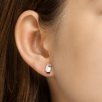 vDam Oorknoppen Zilver Gerhodineerd 1329140