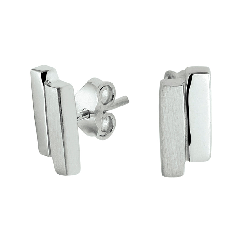 vDam Oorknoppen Zilver Gerhodineerd 1337162