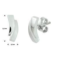 vDam Oorknoppen Zilver Gerhodineerd 1329143