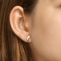 vDam Oorknoppen Zilver Gerhodineerd 1329143