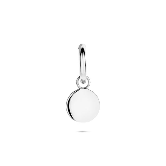 vDam Oorring Per Stuk 13 Mm Zilver Gerhodineerd 1341008