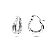 vDam Oorringen 17,5 Mm Zilver Gerhodineerd 1341368