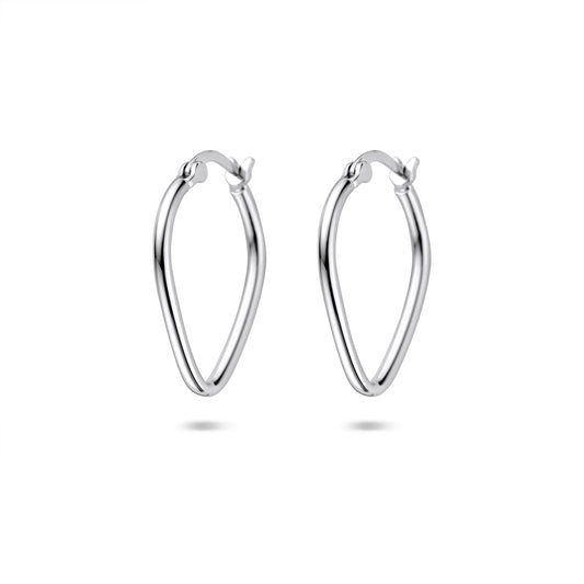 vDam Oorringen 19,5 Mm Zilver Gerhodineerd 1341738