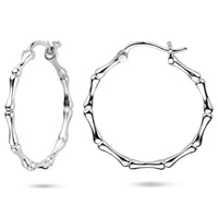 vDam Oorringen 30 Mm Zilver Gerhodineerd 1341408