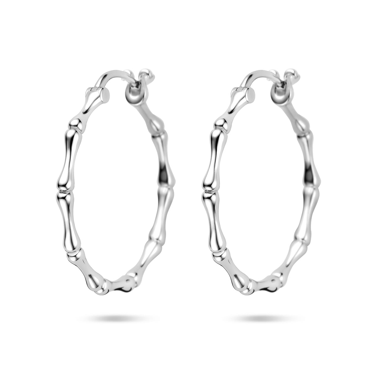 vDam Oorringen 30 Mm Zilver Gerhodineerd 1341408