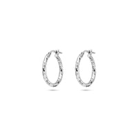 vDam Oorringen Gediamanteerd 2,0 Mm Zilver Gerhodineerd 1337976