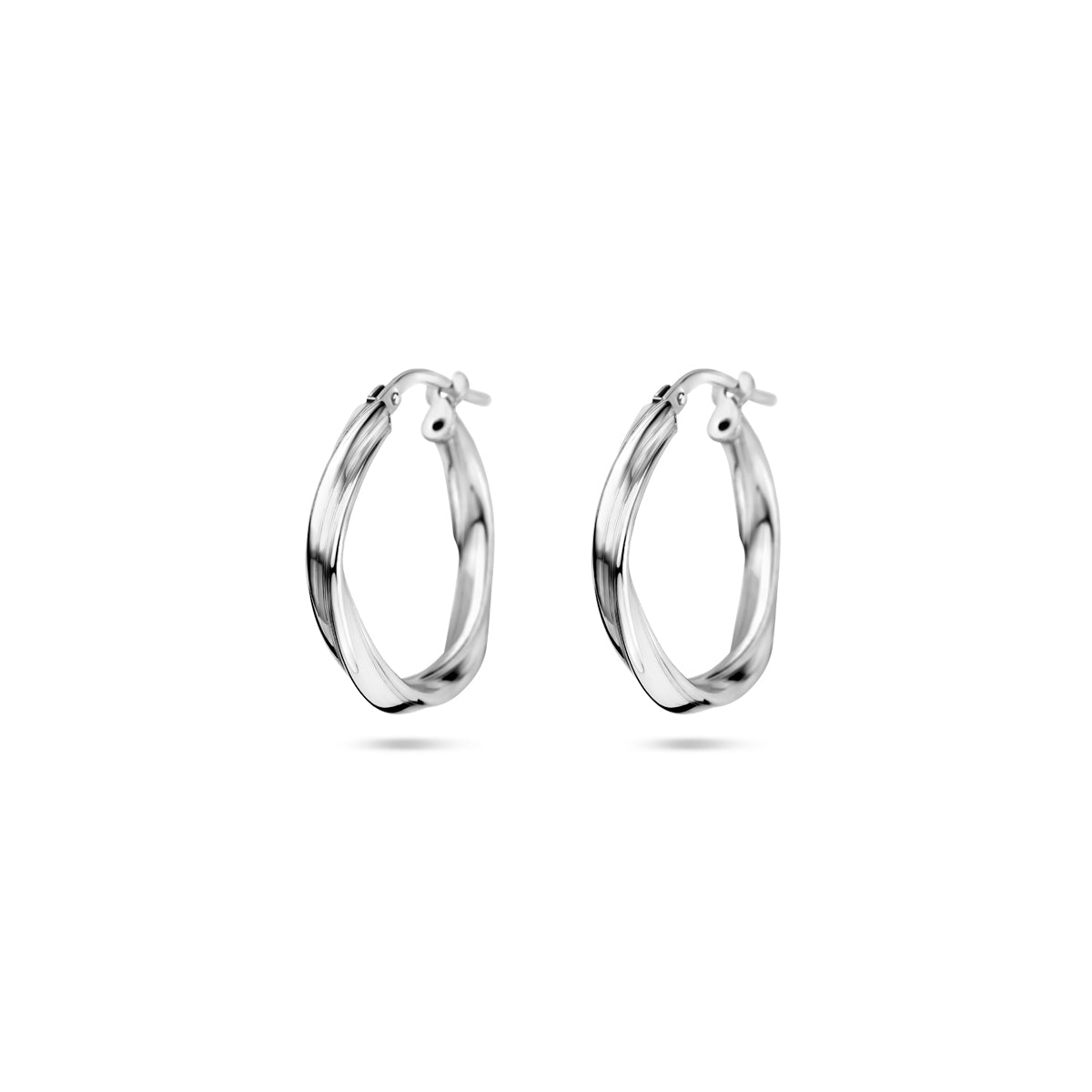 vDam Oorringen Gedraaid 2,0 Mm Zilver Gerhodineerd 1337960