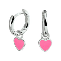 vDam Oorringen Hart Zilver Gerhodineerd 1330160