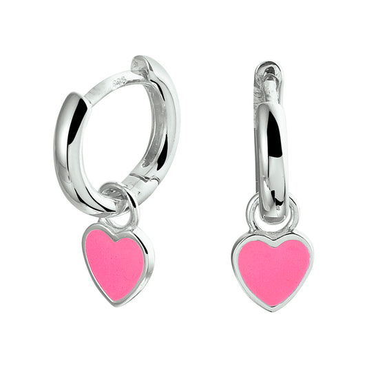 vDam Oorringen Hart Zilver Gerhodineerd 1330160