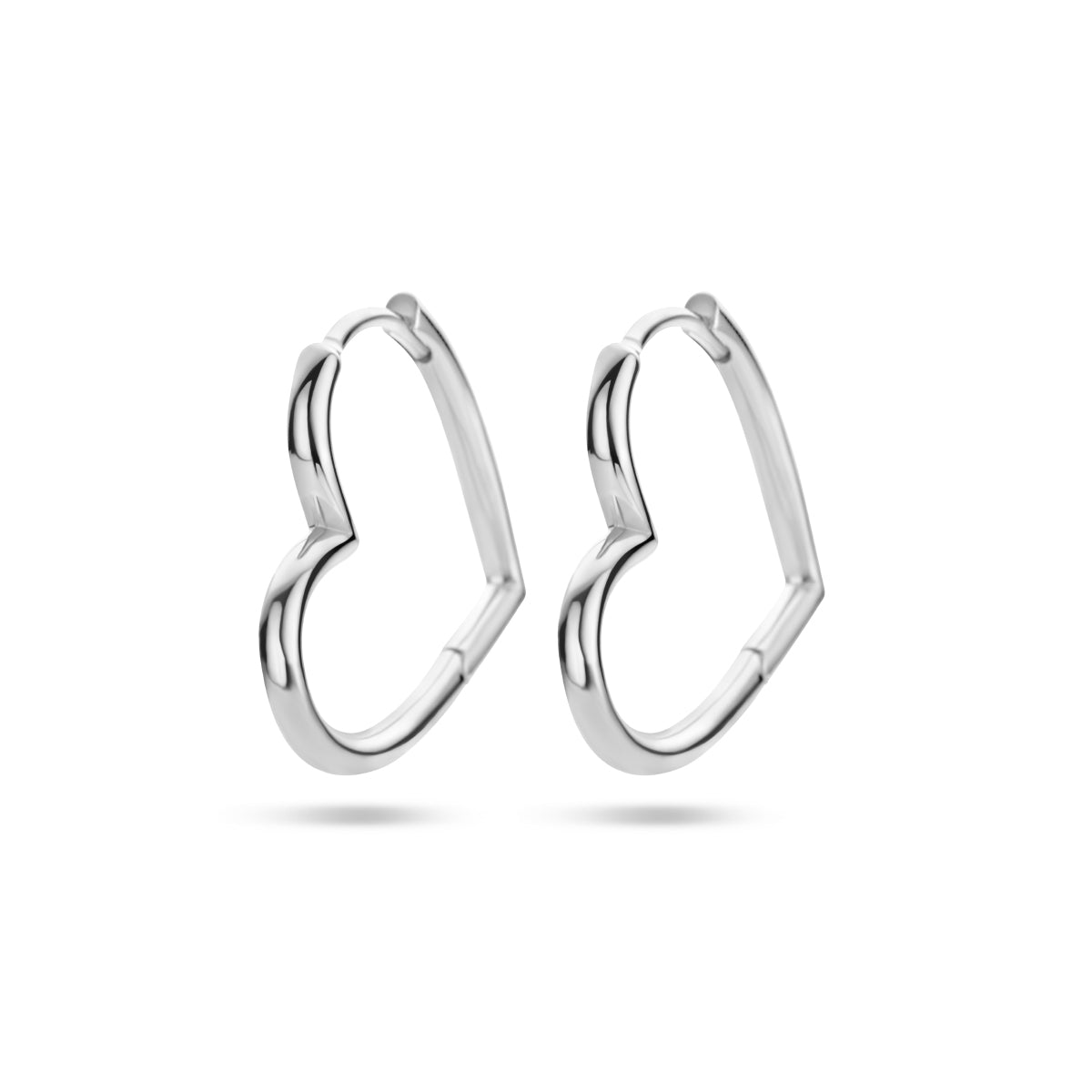 vDam Oorringen Hart Zilver Gerhodineerd 1336367