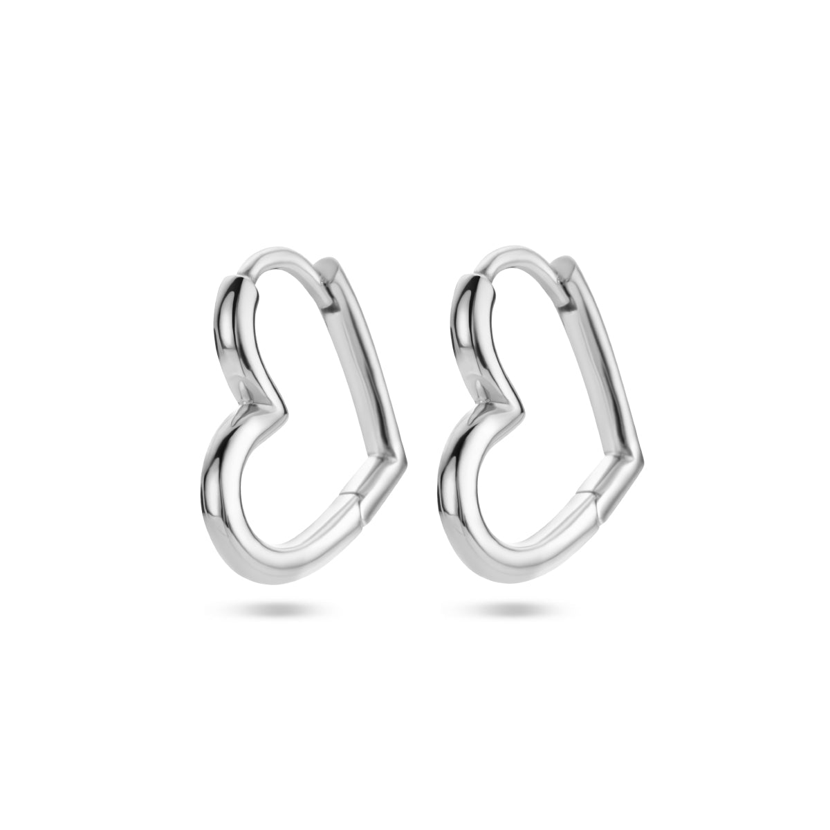 vDam Oorringen Hart Zilver Gerhodineerd 1336368