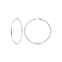 vDam Oorringen Ronde Buis 1,5 Mm Zilver Gerhodineerd 1338034