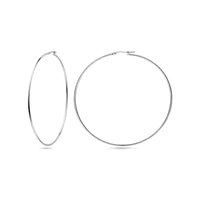 vDam Oorringen Ronde Buis 1,5 Mm Zilver Gerhodineerd 1338035