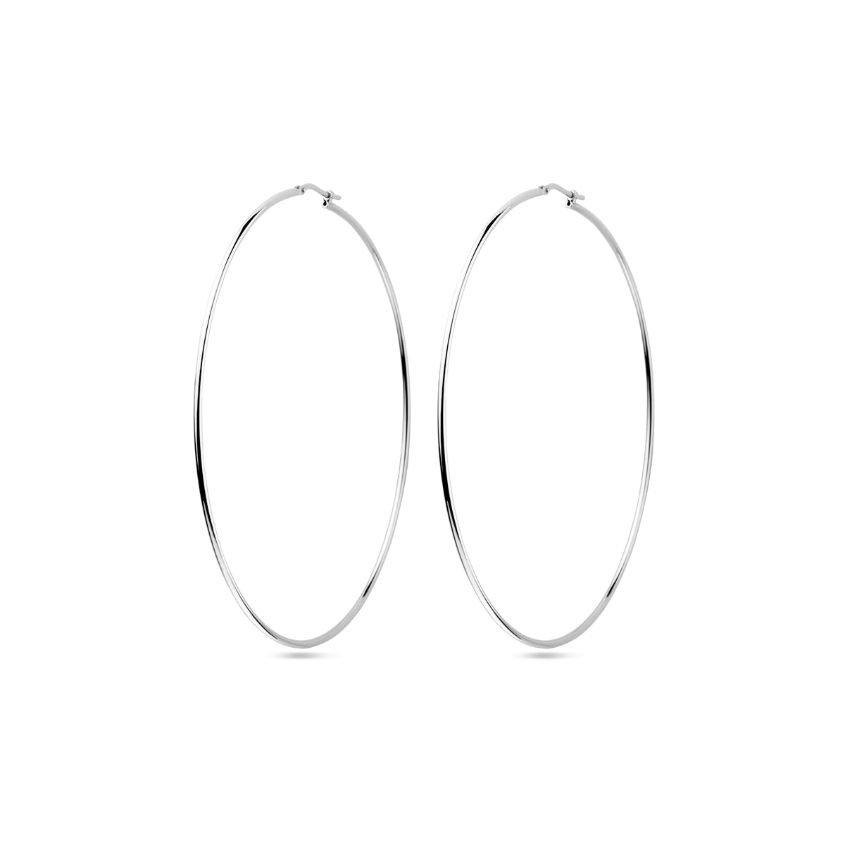 vDam Oorringen Ronde Buis 1,5 Mm Zilver Gerhodineerd 1338036