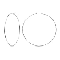 vDam Oorringen Ronde Buis 1,5 Mm Zilver Gerhodineerd 1338036