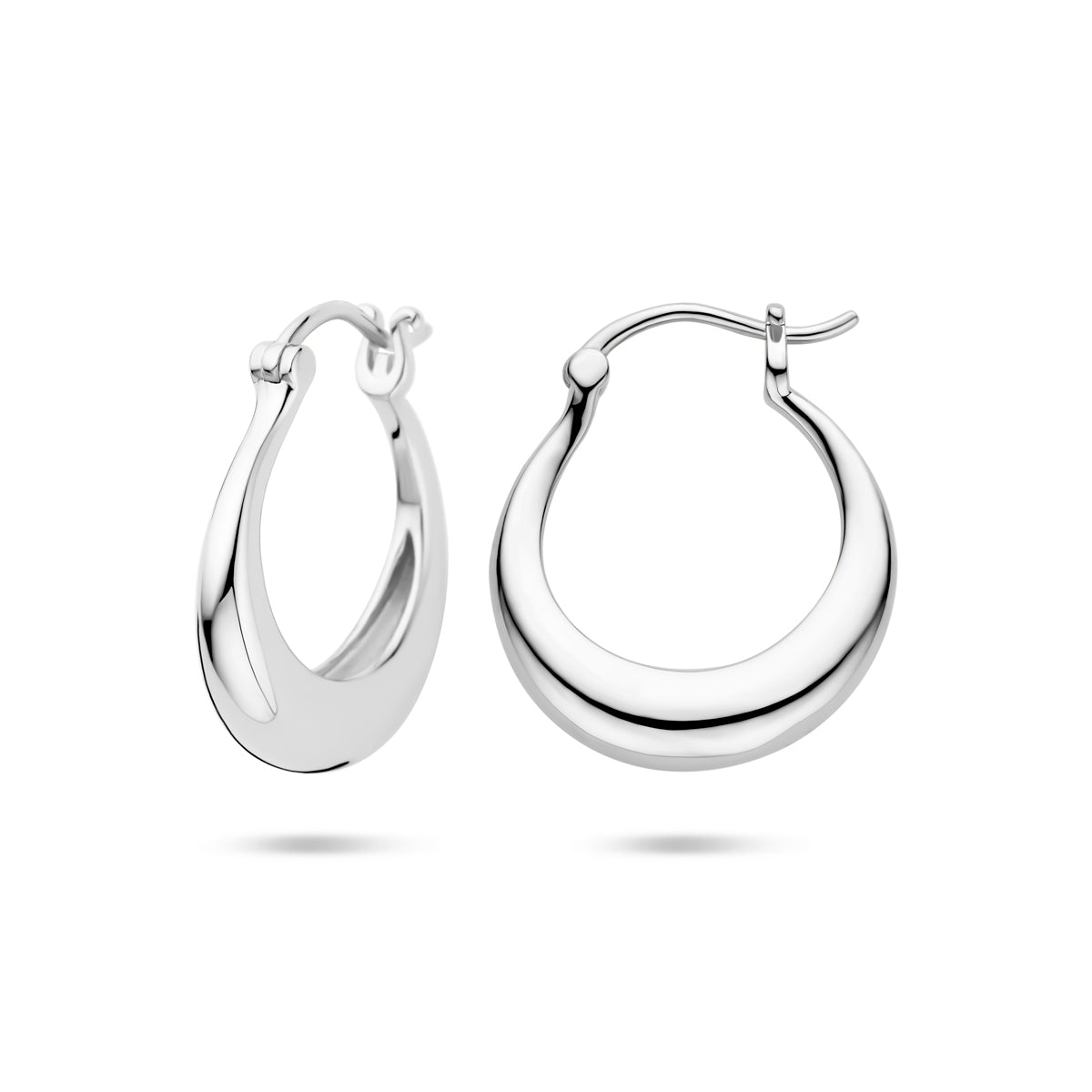 vDam Oorringen Ronde Buis 21,5 Mm Zilver Gerhodineerd 1339242