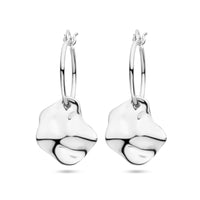 vDam Oorringen Rondje Zilver Gerhodineerd 1336012