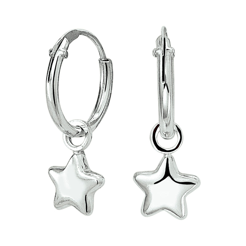 vDam Oorringen Ster Zilver Gerhodineerd 1327070