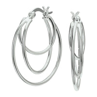 vDam Oorringen Zilver Gerhodineerd 1327740