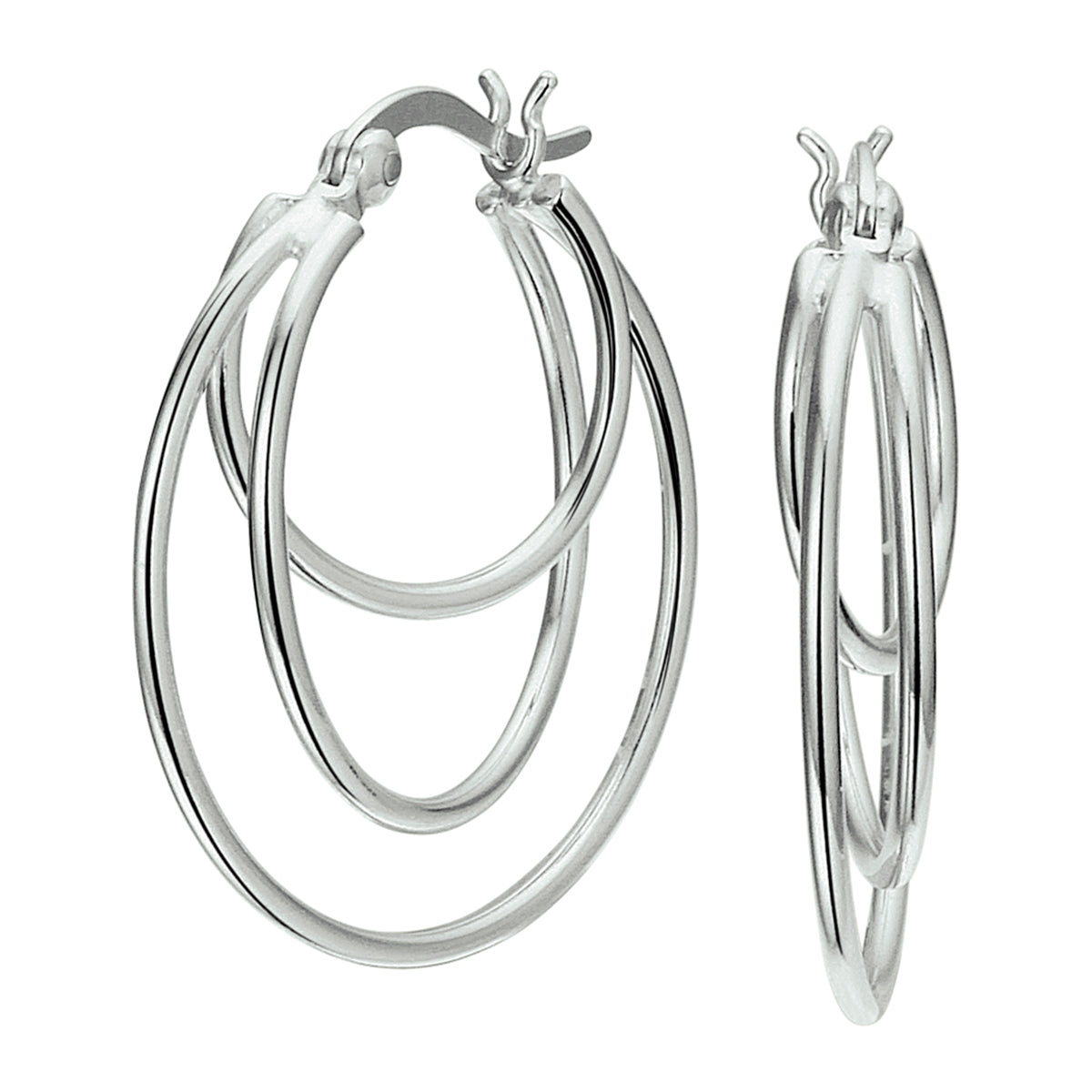 vDam Oorringen Zilver Gerhodineerd 1327740