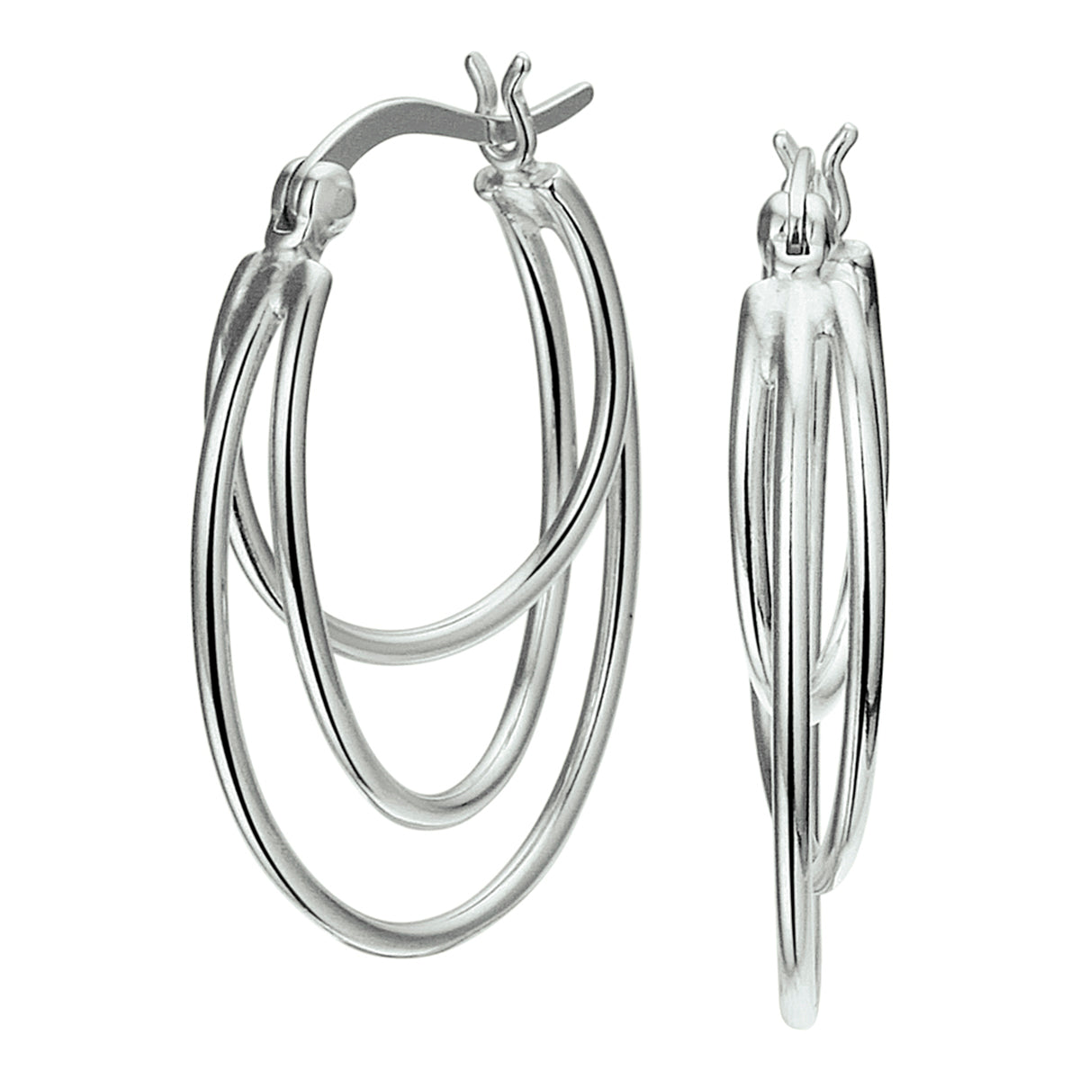 vDam Oorringen Zilver Gerhodineerd 1327741