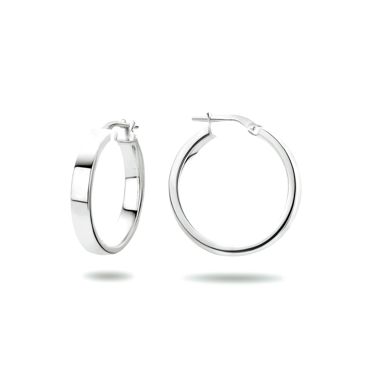 vDam Oorringen Zilver Gerhodineerd 1334032