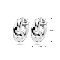 vDam Oorringen Zilver Gerhodineerd 1336882