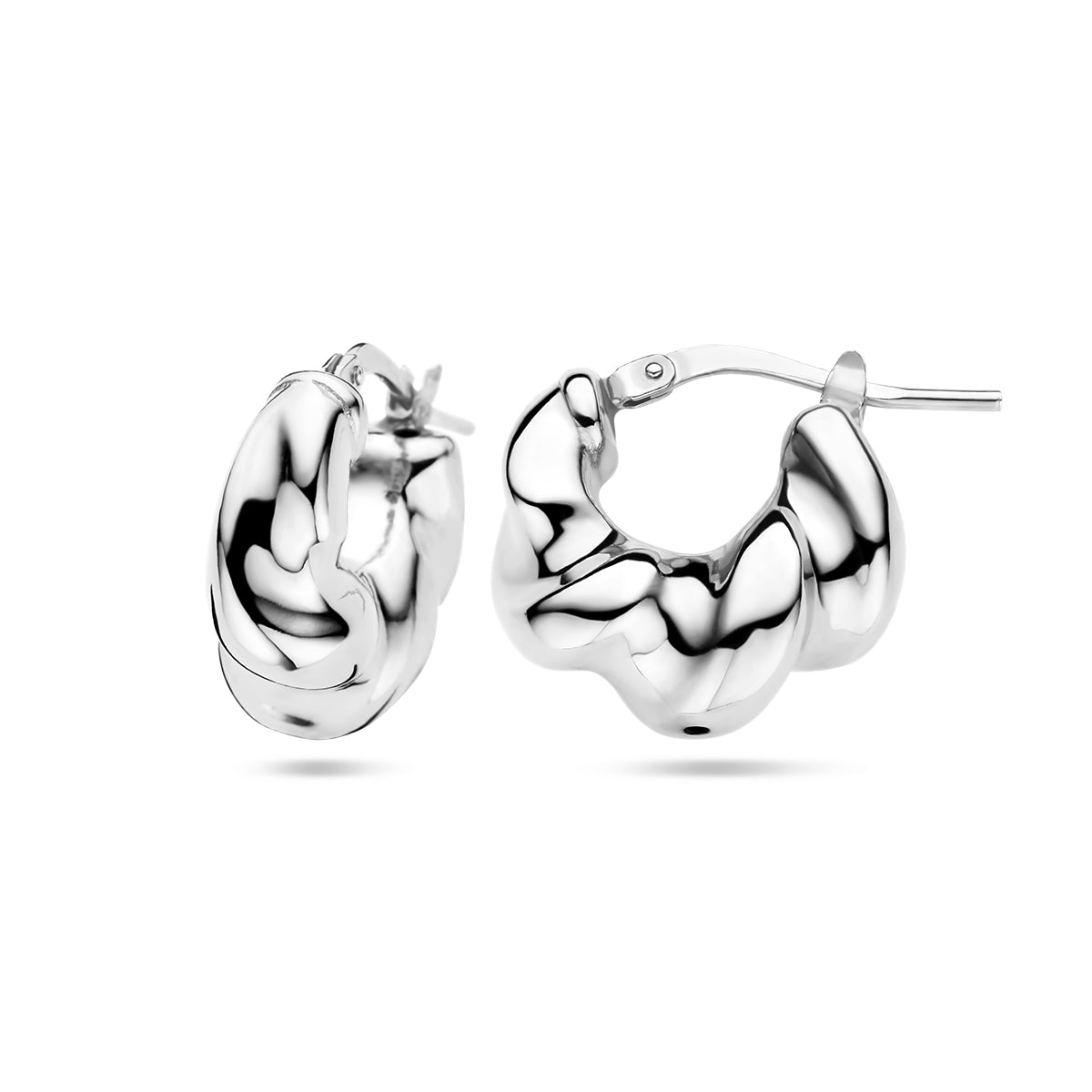 vDam Oorringen Zilver Gerhodineerd 1336882