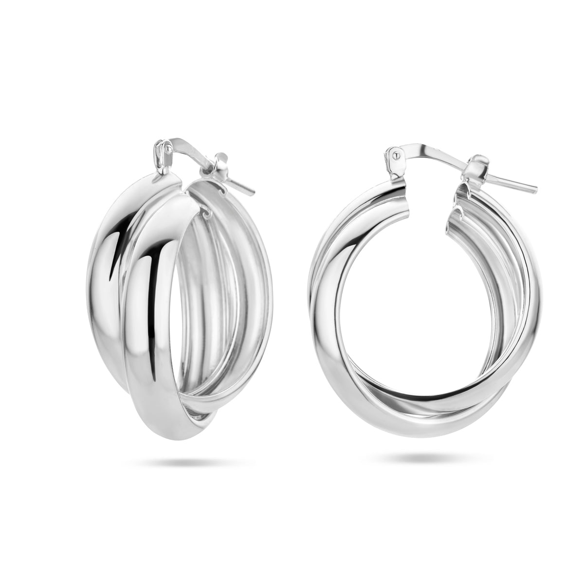 vDam Oorringen Zilver Gerhodineerd 1336917