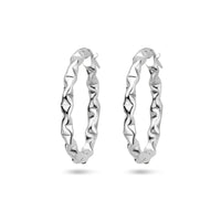 vDam Oorringen Zilver Gerhodineerd 1338129